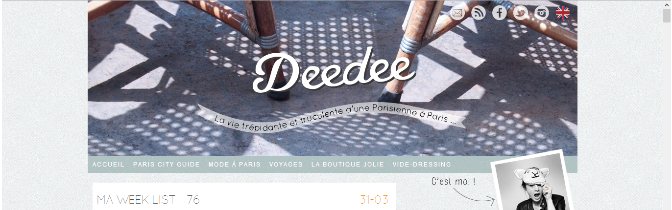 blog d&eacute;co deedee paris